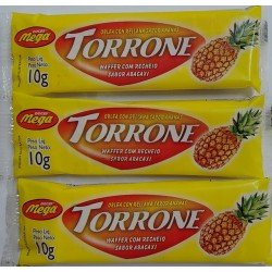 Torrone Sabor Abacaxi (75 unidades de 10g)