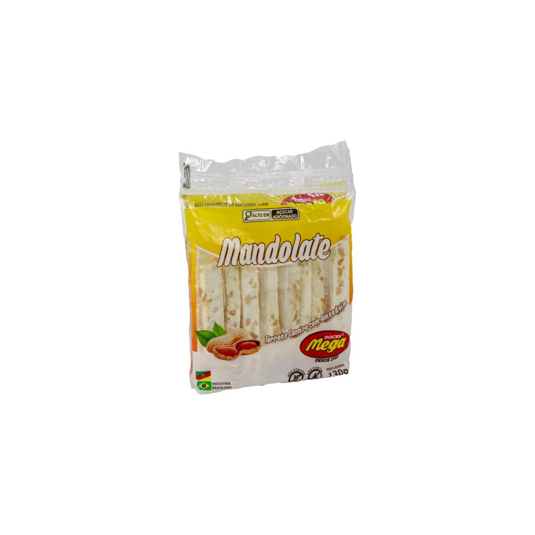 Torrone Mandolate Caseiro com Amendoim - 130g